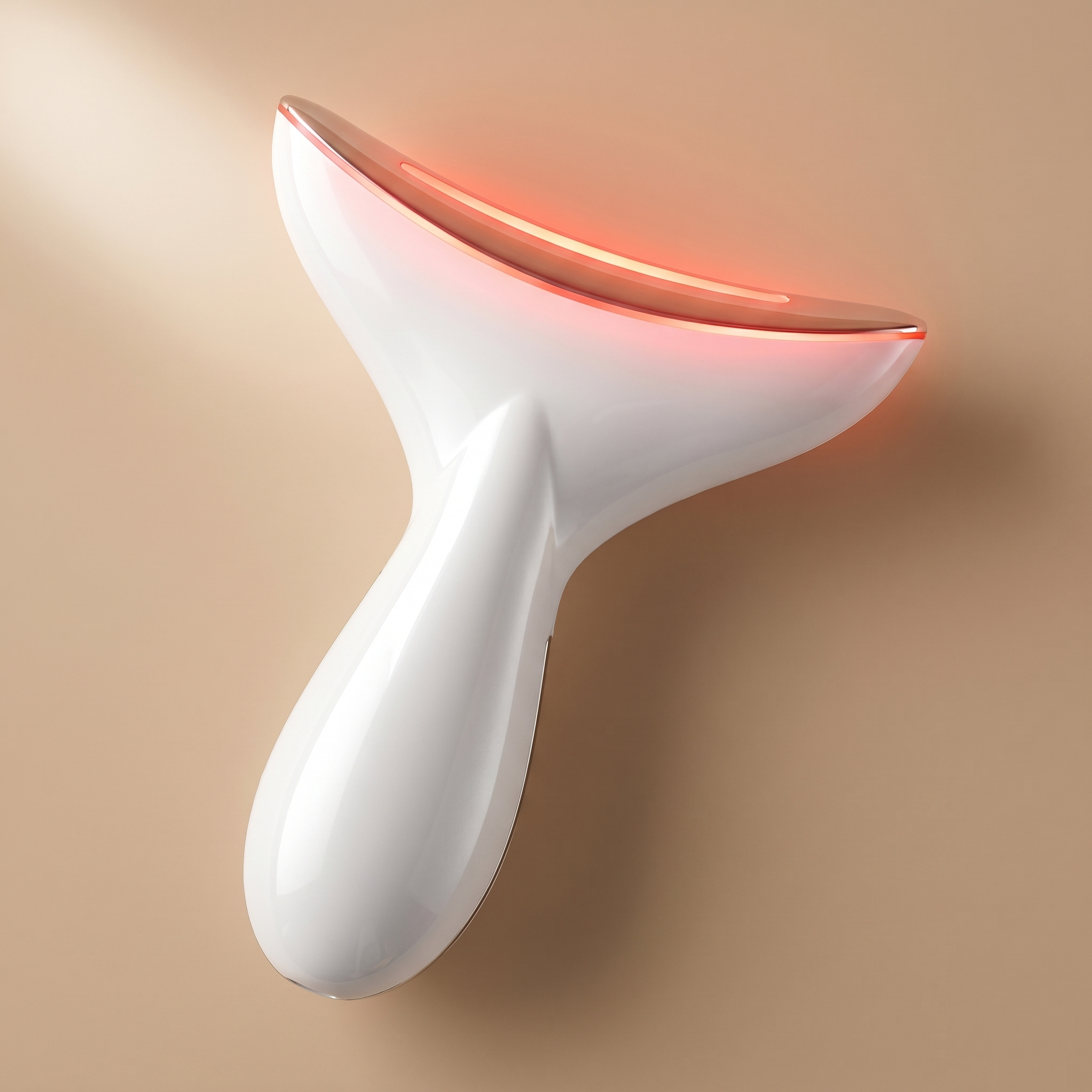 Red LED therapy active on NuvLift Pro