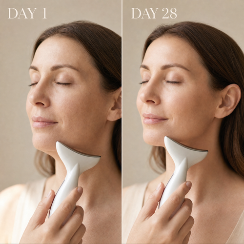 Day 1 vs Day 28 results from using NuvLift Pro